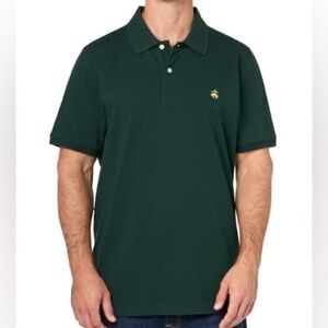 Brooks Brothers Dark Green Polo Shirt with Logo